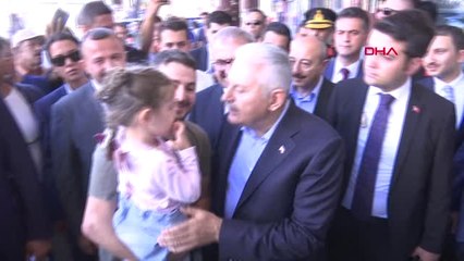 Antalya-Tbmm Başkanı Yıldırım Antalya'da Esnaf Ziyaretinde Bulundu