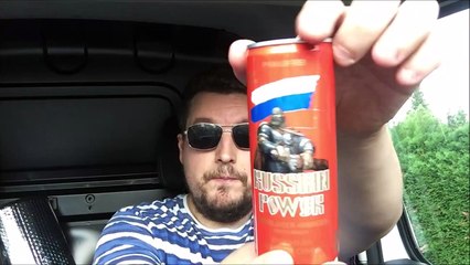 Russian Power Heidelbeer Himbeer Energy Drink Review und Test