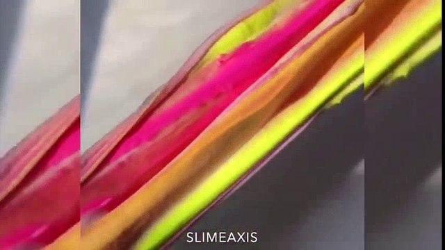Clay Slime Mixing - Satisfying Slime ASMR video # 63!