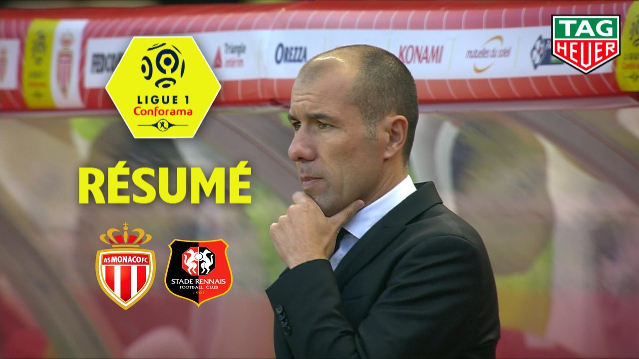 AS Monaco - Stade Rennais FC (1-2)  - Résumé - (ASM-SRFC) / 2018-19