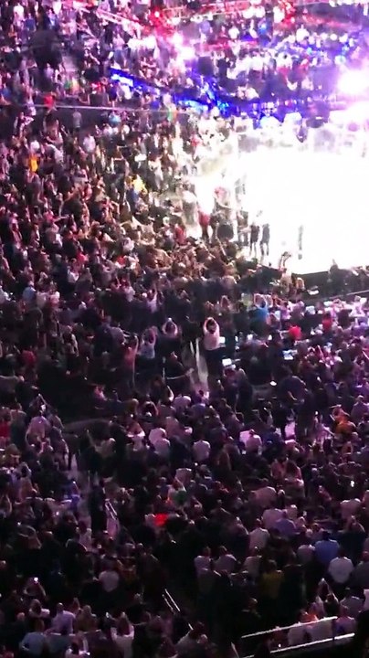 Bird’s eye view of Conor McGregor being sucker-punched during UFC brawl