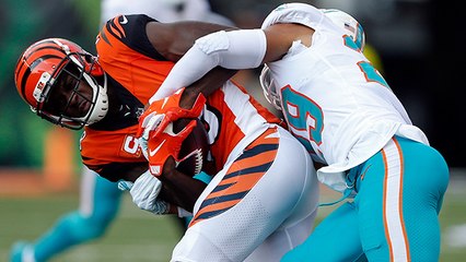 A.J. Green fights over Fitzpatrick for 22-yard catch