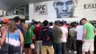 #Deportes13CHANG se encuentra junto a los fanáticos de la #UFC229, en las afueras del T-mobile Arena para presenciar el pesaje Khabib Vs McGregor.