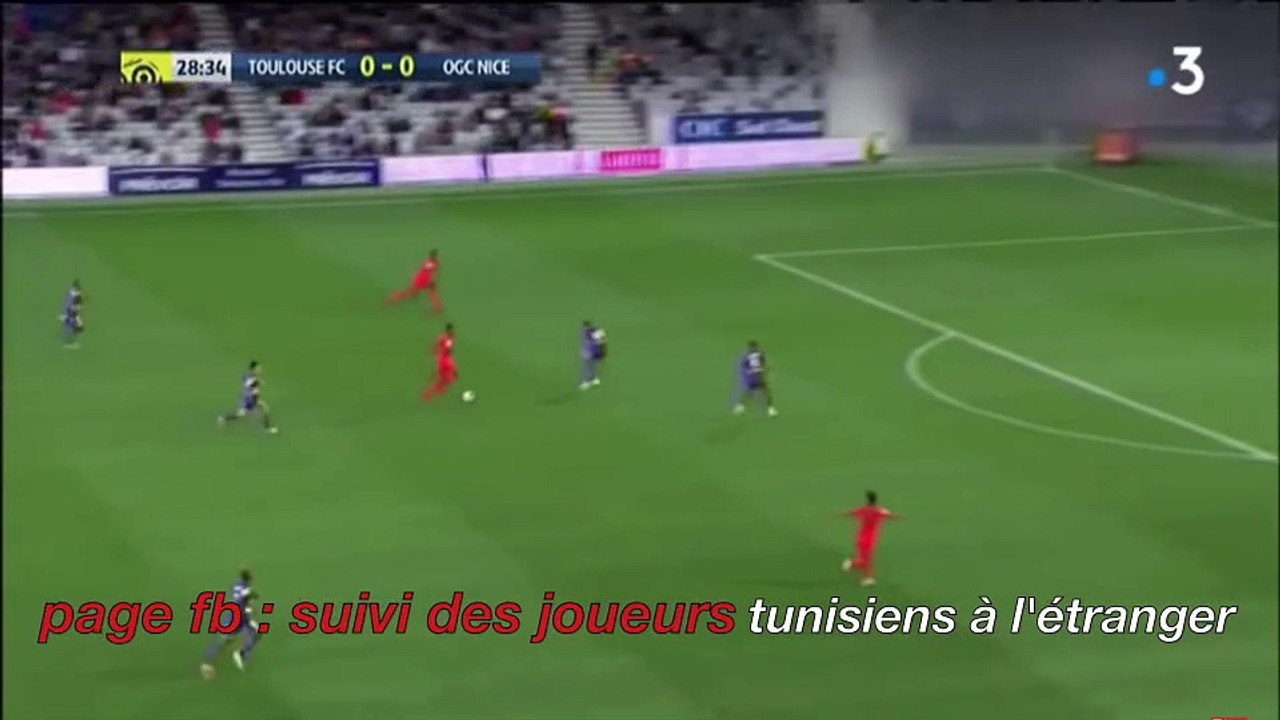 Le but de Bassem srarfi vs Toulouse