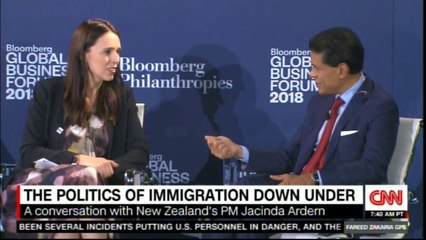 New Zealand's Prime Minister Jacinda Ardem on The Politics of immigration down under. #NewZealand #PMNewZealand #News #CNN