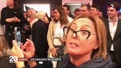 Banksy : les coulisses d'une vente aux enchères spectaculaire