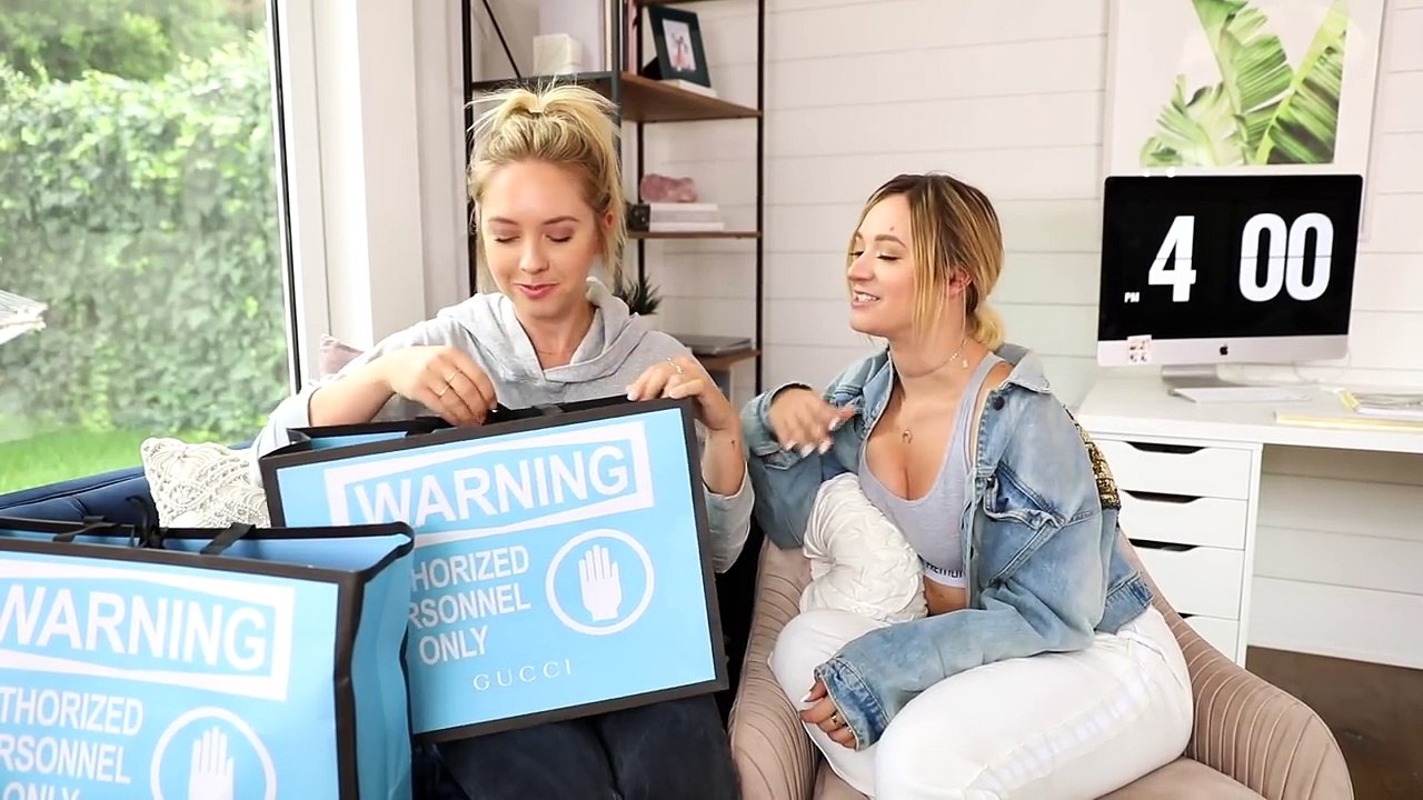 Sister Shops for Me at GUCCI! *it gets awkward*