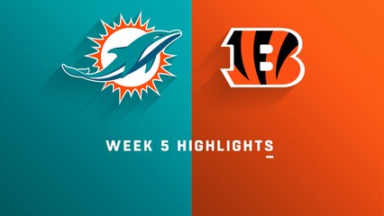 Dolphins vs. Bengals highlights | Week 5