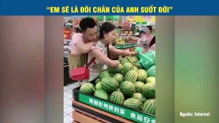 “EM SẼ LÀ ĐÔI CHÂN CỦA ANH SUỐT ĐỜI”