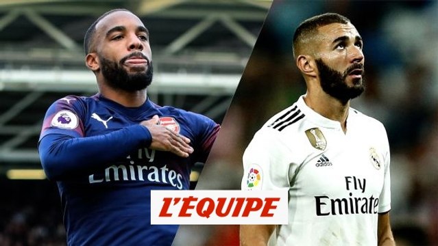 les tops et les flops des Français de l'étranger - Foot - Lacazette, Plea, Benzema