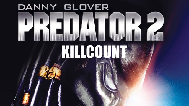 Predator 2 (1990) Kevin Peter Hall & Danny Glover killcount