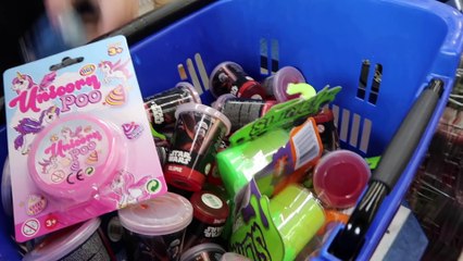 MIXING ALL MY STORE BOUGHT SLIMES!! Giant Smoothie | Toys AndMe