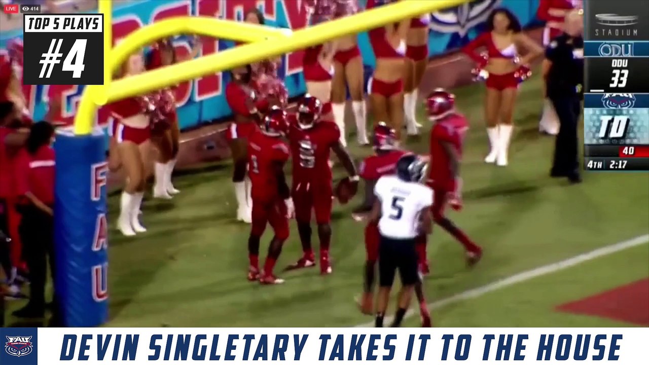 Top 5 Conference USA Football Plays of the Week: Week 6