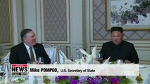 Positive atmosphere shows Pompeo had productive meeting with North Korean leader