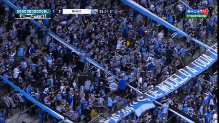gol do gremio juninho  capixaba  1x2