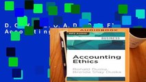 D.O.W.N.L.O.A.D [P.D.F] Accounting Ethics [A.U.D.I.O.B.O.O.K]