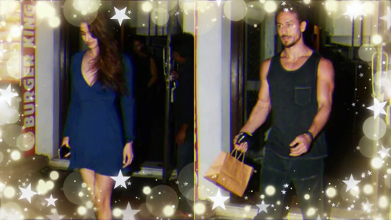 Disha patani spotted with Boyfrnd Tiger shroff.....__ Disha patani
