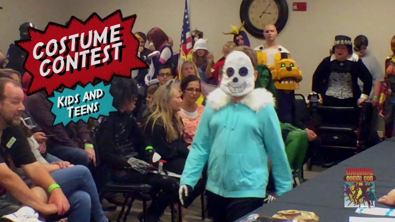 Monroe Comic Con Kids Teens Costume Contest 2018