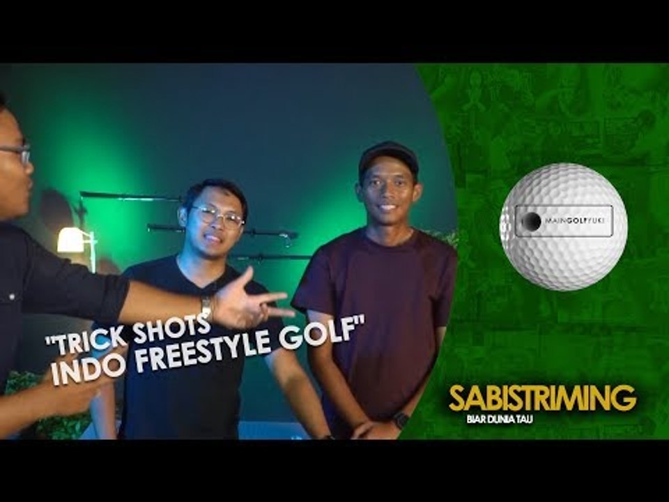 #MainGolfYuk: Trick shots indo freestyle golf