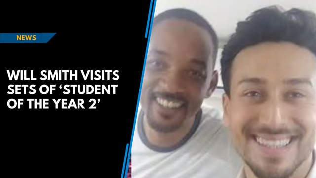 Will Smith visits sets of ‘Student of the Year 2’
