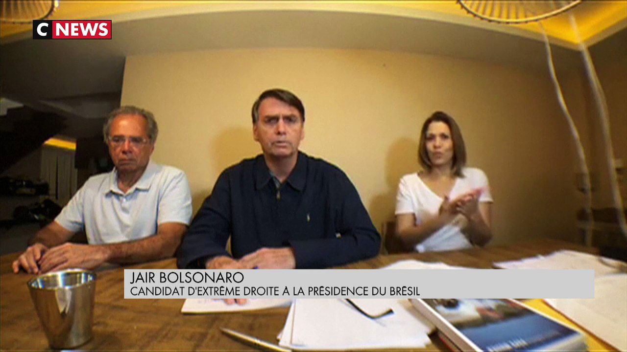 Brésil : Jair Bolsonaro largement en tête au premier tour