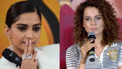 Video herunterladen: Kangana Ranaut Vs Sonam Kapoor: Kangana's befitting reply to Sonam on Vikas Bahl | FilmiBeat