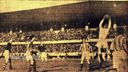 29.11.1947 - İnönü Stadium Opening Matches (2nd Match) Galatasaray 2-1 AIK Stockholm (Only Photos)