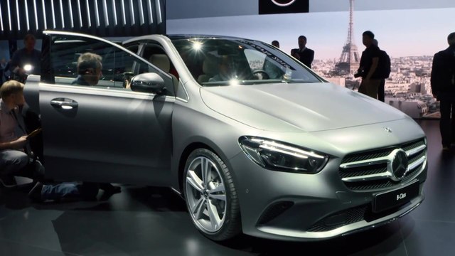 2018 Paris - World premiere of the compact van Mercedes-Benz B-Class