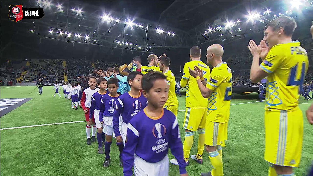Europa League. Astana / Stade Rennais F.C. : Résumé