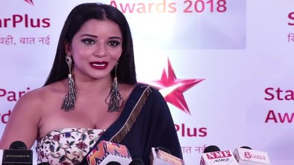 Monalisa In Hot Avatar At Star Parivaar Awards 2018