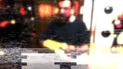 Magician makes beer bottle disappear