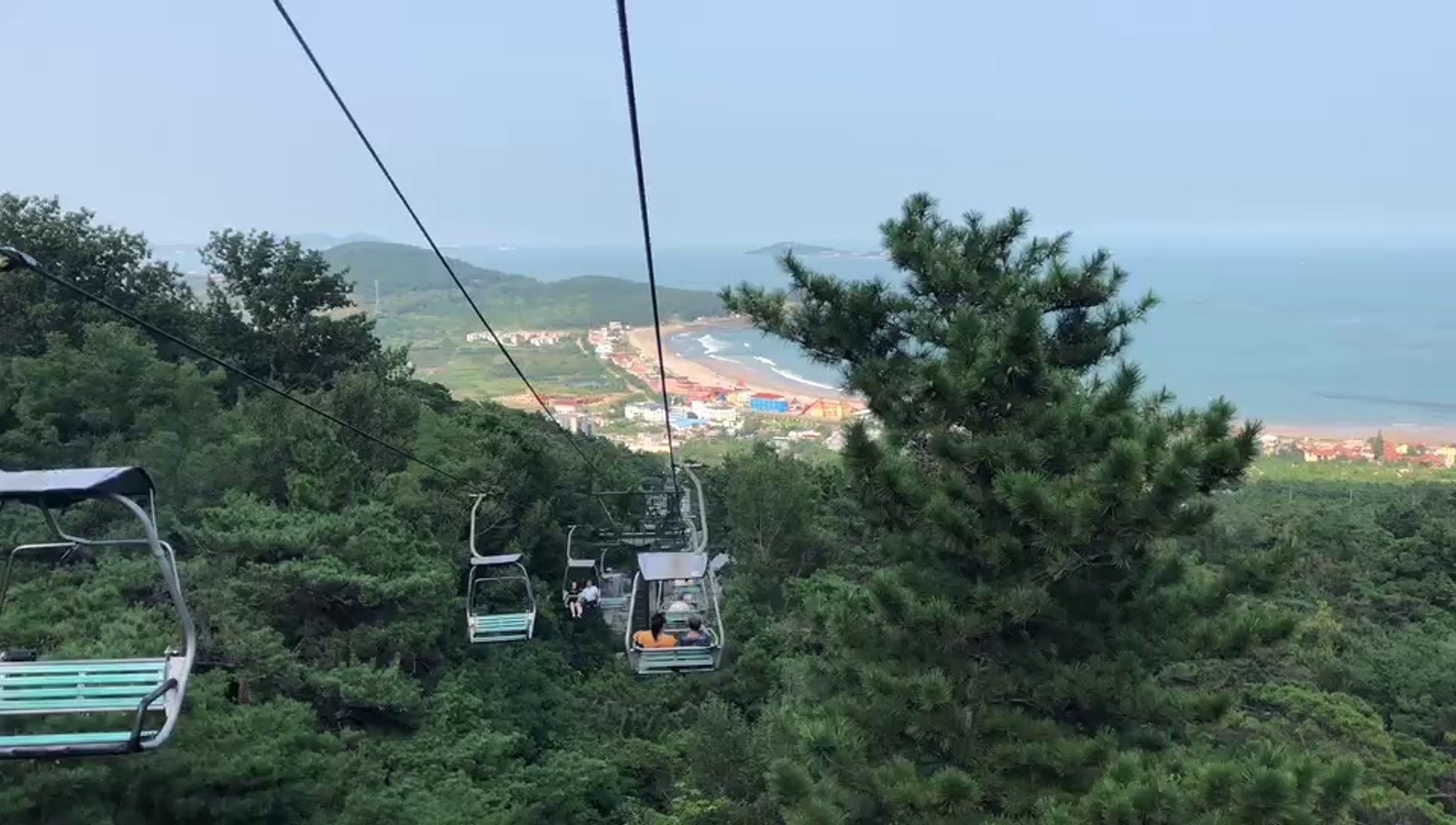 ⁣青岛仰口索道旅游海边风景美翻天