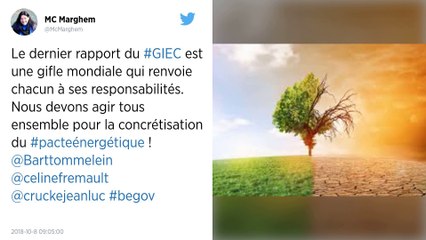 Urgence climatique : le rapport du GIEC.