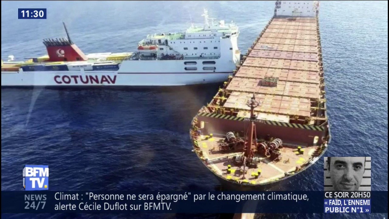 Une collision entre deux navires en Corse provoque une pollution au fuel