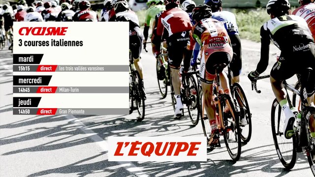 COURSES ITALIENNES, bande-annonce - CYCLISME - COURSES ITALIENNES