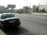 Hollywood cops park illegally