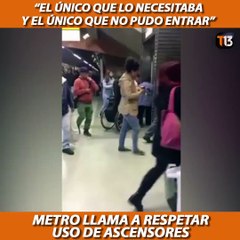 ¿Inclusión? Metro apela a la conciencia de sus pasajeros con indignante video.»