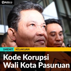#1MENIT | Kode Korupsi Wali Kota Pasuruan