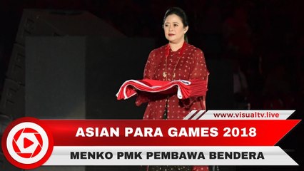 Menko PMK Puan Didaulat sebagai Pembawa Bendera di Pembukaan Asian Para Games 2018