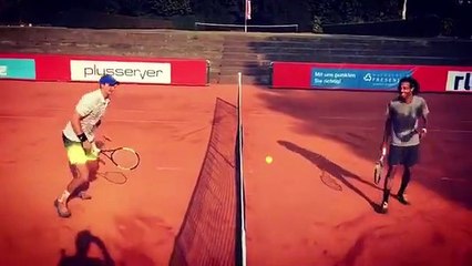 Cette nouvelle version du tennis est géniale mais très difficile
