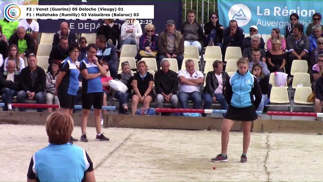 Finales Super 16 féminin et F2, Challenge des Trois Clochers, Villeneuve-de-Berg 2018