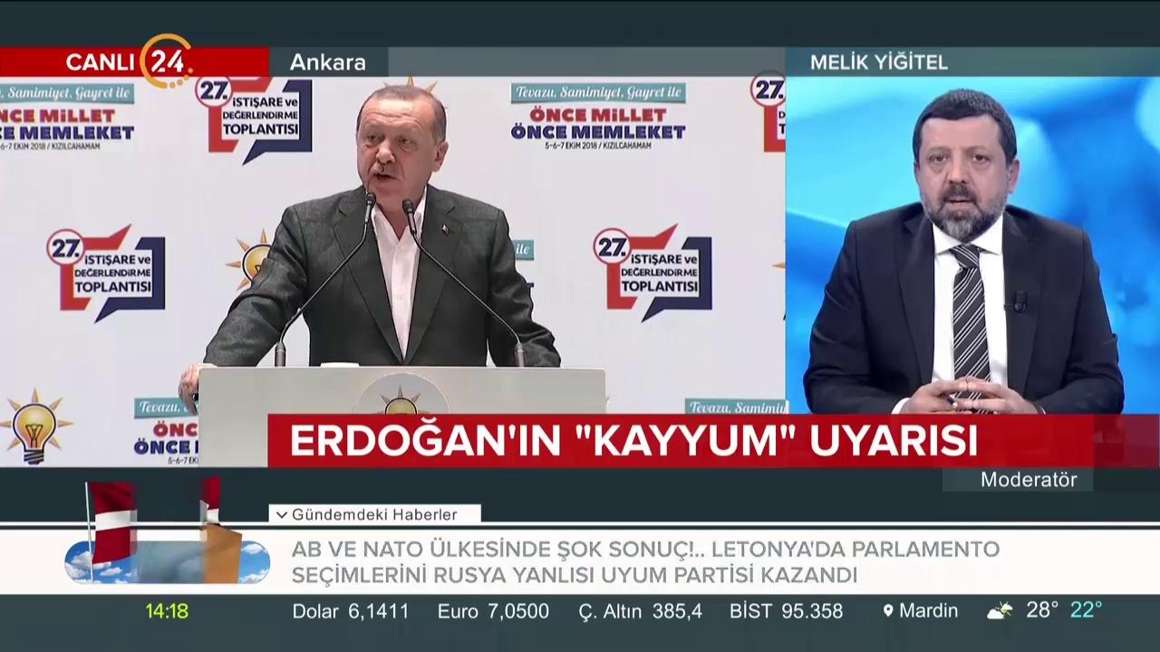 Erdoğan'ın "kayyum" uyarısı