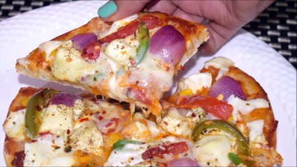 No Oven Pizza with Homemade Base
