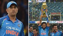 MS Dhoni asked Rohit Sharma to let Khaleel Ahmed hold the Asia Cup Trophy | वनइंडिया हिंदी
