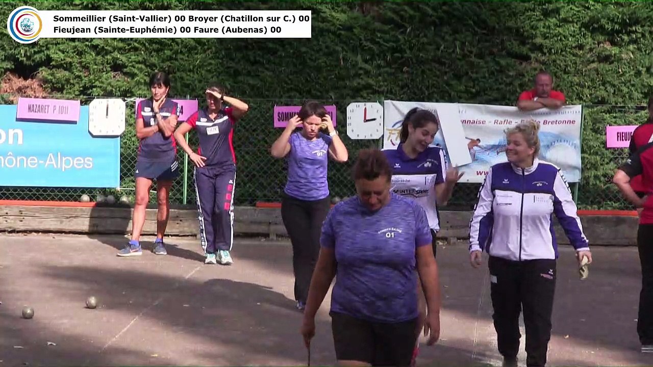 Secondes parties de poules, Super 16 féminin, Challenge des Trois Clochers, Saint-Jean le Centenier 2018