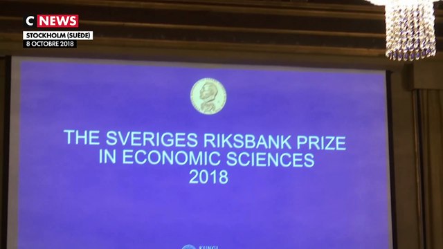 Le prix Nobel d'économie aux Américains William Nordhaus et Paul Romer