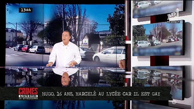 Hugo, 16 ans, harcelé par ses camarades, témoigne en direct dans la quotidienne de Crimes sur NR12: J'ai pensé au pire... - VIDEO