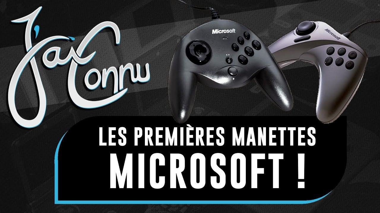 J'ai connu... les premières MANETTES MICROSOFT | CHRONIQUE
