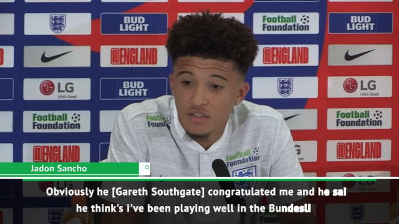 "Everyone has the right to do what they want to do" - Jadon Sancho on moving to Borussia Dortmund
