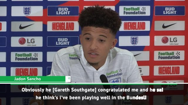 Everyone has the right to do what they want to do - Jadon Sancho on moving to Borussia Dortmund